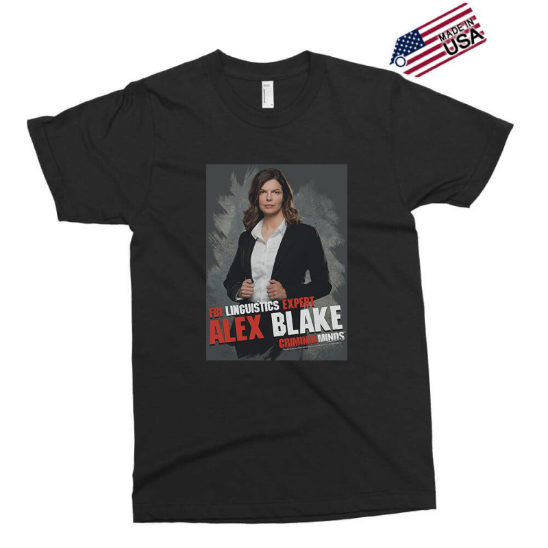 Criminal Minds, Alex Blake,criminal Minds Fbi Police Procedural Crime Exclusive T-shirt | Artistshot