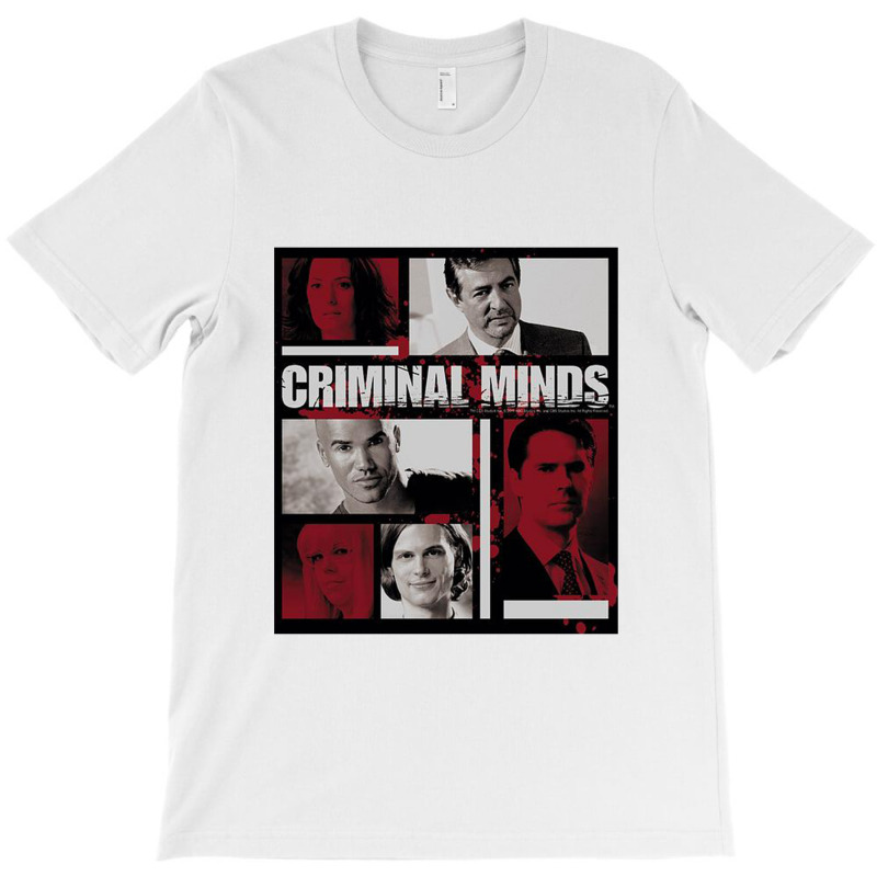 Criminal Minds, Character Boxes,criminal Minds Fbi Police T-shirt | Artistshot