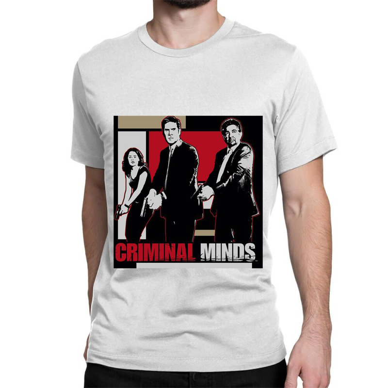 Criminal Minds, Guns Drawn,criminal Minds Fbi Police Procedural Crime Classic T-shirt | Artistshot