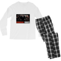 Criminal Minds, The Brain Trust,criminal Minds Fbi Men's Long Sleeve Pajama Set | Artistshot