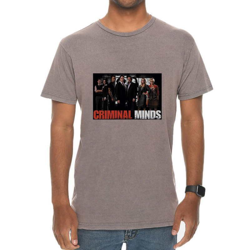 Criminal Minds, The Brain Trust,criminal Minds Fbi Vintage T-shirt | Artistshot