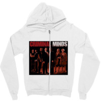 Criminal Minds, The Crew Zipper Hoodie | Artistshot