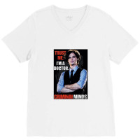 Criminal Minds, Trust Me, V-neck Tee | Artistshot