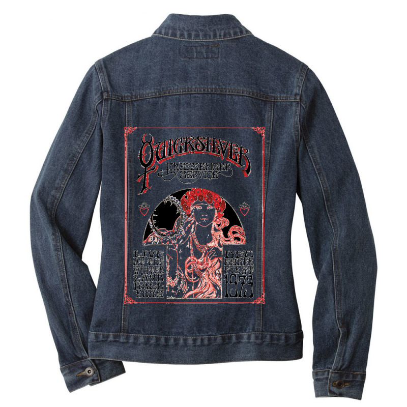 Quicksilver Messenger Service Live Classic Ladies Denim Jacket by cm-arts | Artistshot