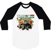 Tropic Thunder 3/4 Sleeve Shirt | Artistshot