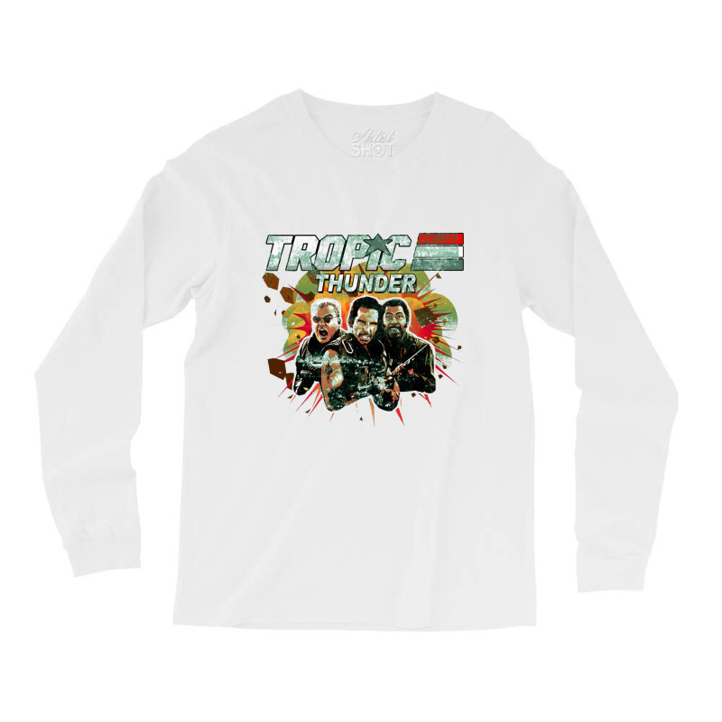 Tropic Thunder Long Sleeve Shirts | Artistshot