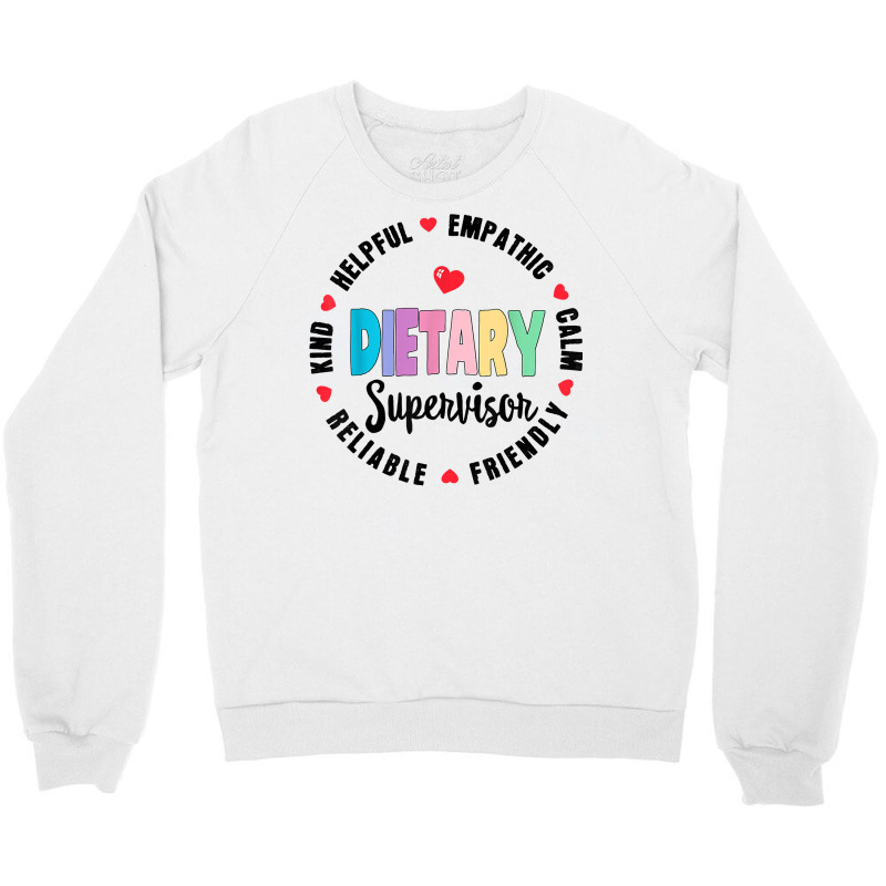 Dietary Supervisor Appreciation Week Dietitian Squad T Shirt Crewneck Sweatshirt by hankeajrippleex5 | Artistshot