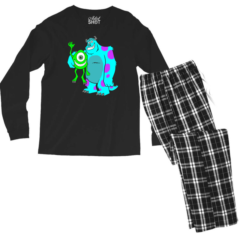 Wazowski Men's Long Sleeve Pajama Set by haydar | Artistshot