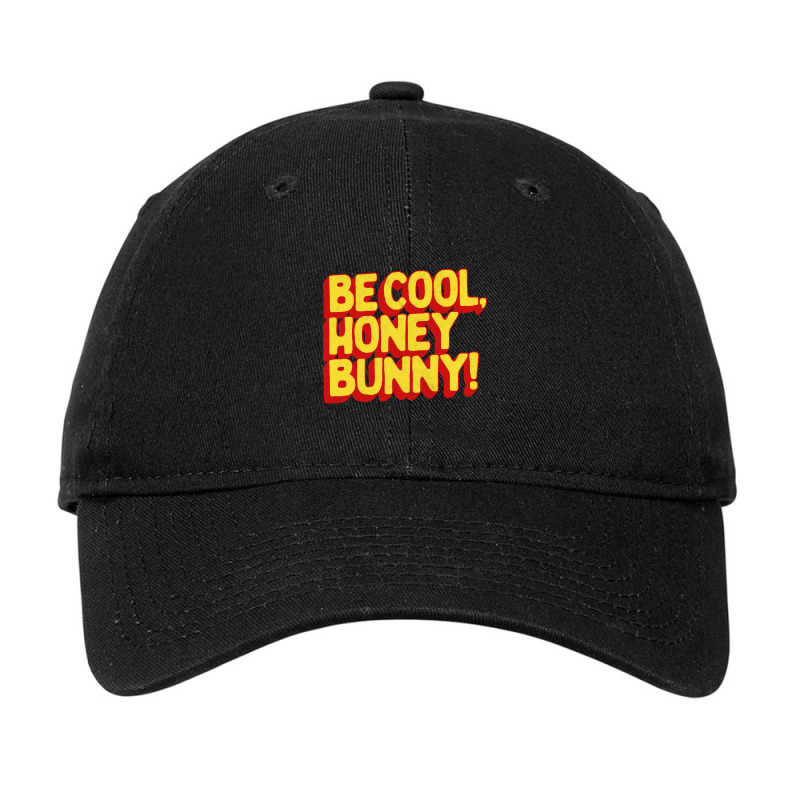 Be Cool, Honey Bunny! Adjustable Cap by webberkyla | Artistshot