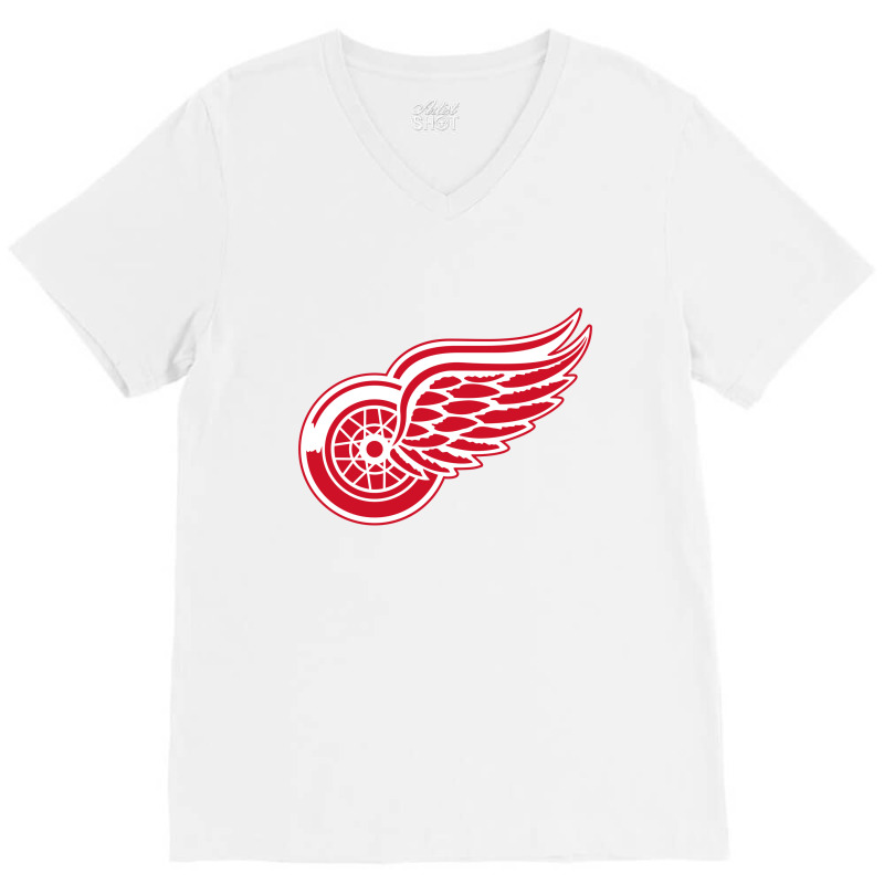 Red Wings Merchandise V-neck Tee | Artistshot