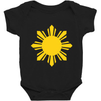 Philippines Sun Baby Bodysuit | Artistshot