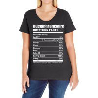 Buckinghamshire Nutrition Facts College University T Shirt Ladies Curvy T-shirt | Artistshot