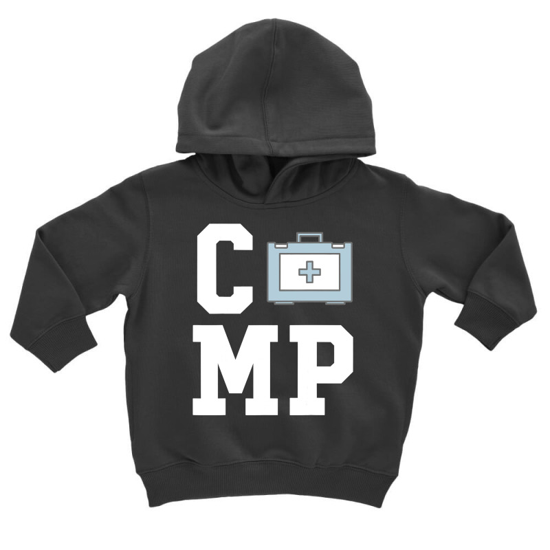 Camp First Aid Kit  Camping Toddler Hoodie by Tisha Brown | Artistshot