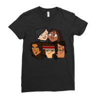 Total Drama Ladies Fitted T-shirt | Artistshot