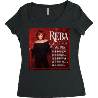 Reba Tour 2022 Locations And Dates Women's Triblend Scoop T-shirt | Artistshot