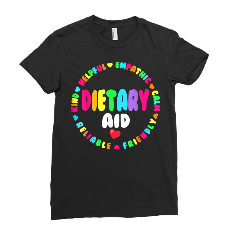 Dietary Aid Appreciation Week Healthcare Dietitian Squad T Shirt Ladies Fitted T-Shirt by cm-arts | Artistshot