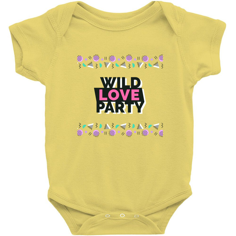 Wild Love Party Baby Bodysuit by tudtoojung | Artistshot