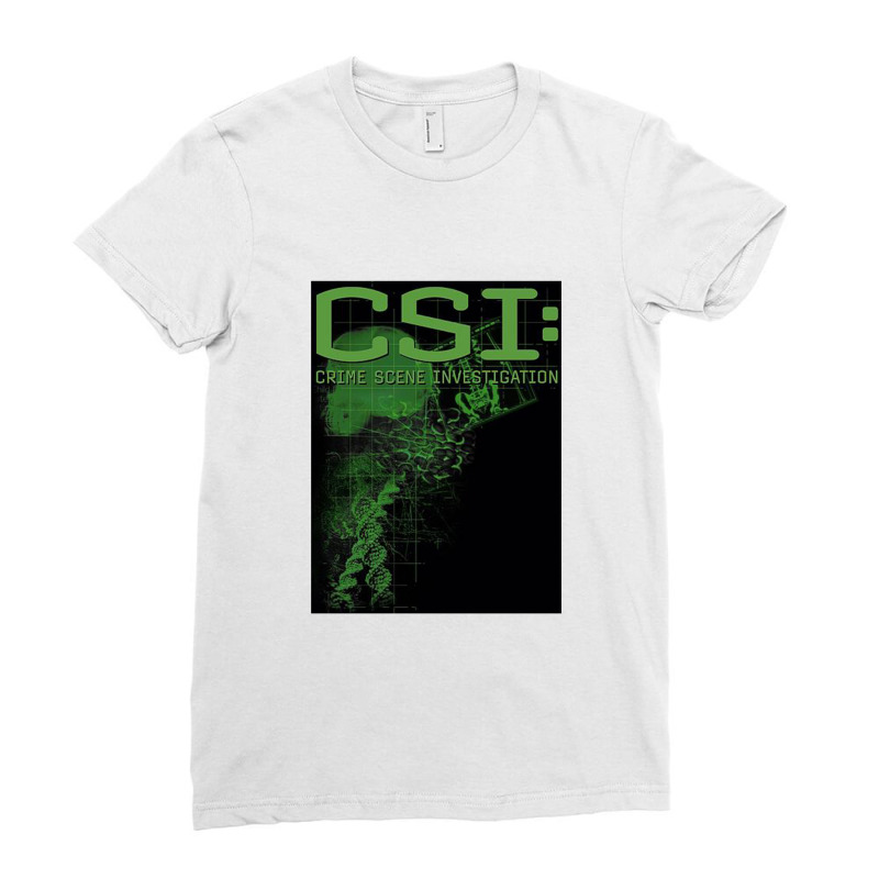 Csi, Evidence, Csi Crime Scene Investigation Las Vegas Tv Show Crime D Ladies Fitted T-Shirt by mydepictionaddiction | Artistshot