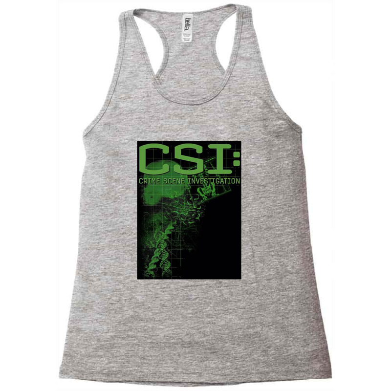 Csi, Evidence, Csi Crime Scene Investigation Las Vegas Tv Show Crime D Racerback Tank by mydepictionaddiction | Artistshot