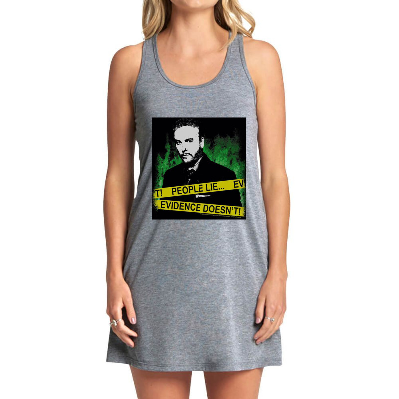 Csi, People Lie,csi Crime Scene Investigation Las Vegas Tv Show Crime Tank Dress by mydepictionaddiction | Artistshot