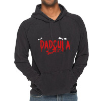 Dadcula  Dracula  Cute Funny Halloween Costume Design   Copy Vintage Hoodie | Artistshot