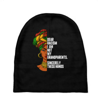 Dear Racism I Am Not My Grandparents Feminist Women Gift Baby Beanies | Artistshot