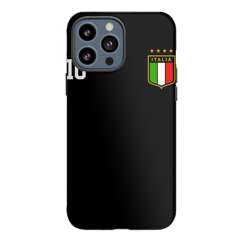 Italia Team Sports Number 10 Italy Soccer Italian Flag Iphone 13 Pro Max Case | Artistshot