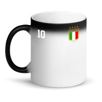 Italia Team Sports Number 10 Italy Soccer Italian Flag Magic Mug | Artistshot