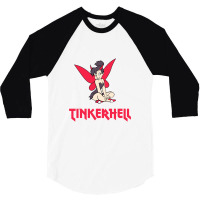 Demonic Tinkerbell 3/4 Sleeve Shirt | Artistshot