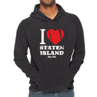 I,love,staten,island,new-york-city,usa,distressed,grunge,pullover,hood Vintage Hoodie | Artistshot