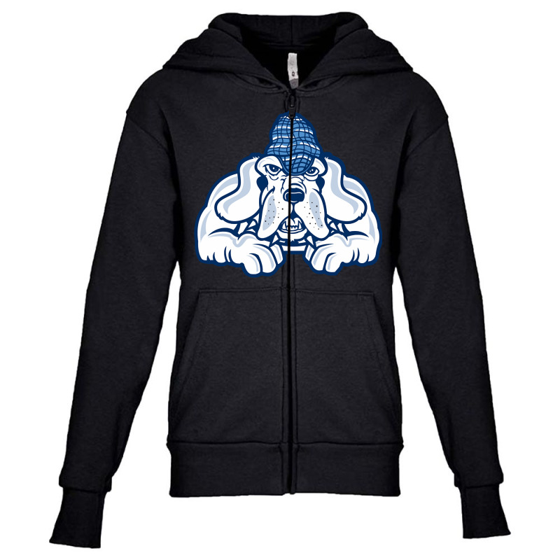 The Bloodhounds John Jay Of Criminal Justice Cap Youth Zipper Hoodie | Artistshot