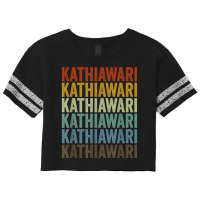 Kathiawari Horse Retro T Shirt Scorecard Crop Tee | Artistshot