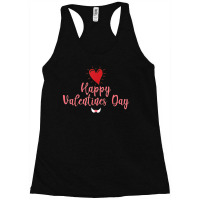 Happy Valentines Day Hearts Valentine Racerback Tank | Artistshot