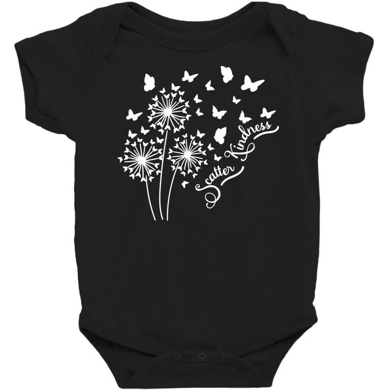 Dandelion Scatter Kindness & Be Kind Matching Family Gifts Pullover Baby Bodysuit by AuturoMedero | Artistshot