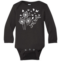 Dandelion Scatter Kindness & Be Kind Matching Family Gifts Pullover Long Sleeve Baby Bodysuit | Artistshot