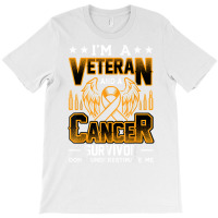 Veteran And Cancer Survivor Chemotherapy Warrior Design T Shirt T-shirt | Artistshot