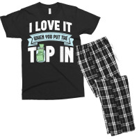 I Love It When You Put The Tip In Funny Bartender T Shirt Men's T-shirt Pajama Set | Artistshot