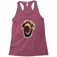 Dog Excitement Racerback Tank | Artistshot