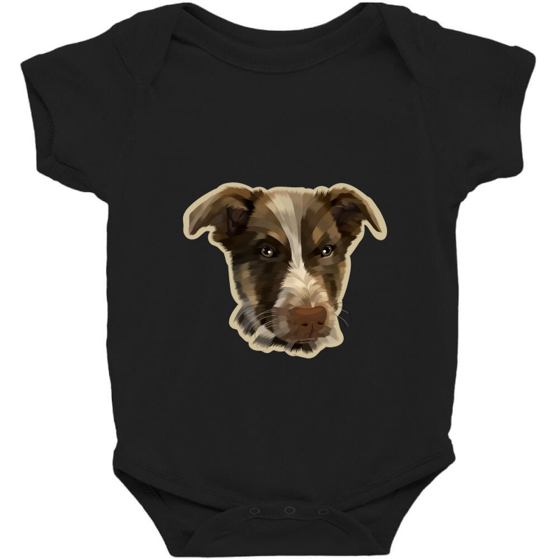 Angry Dog Baby Bodysuit by mshel tyan | Artistshot