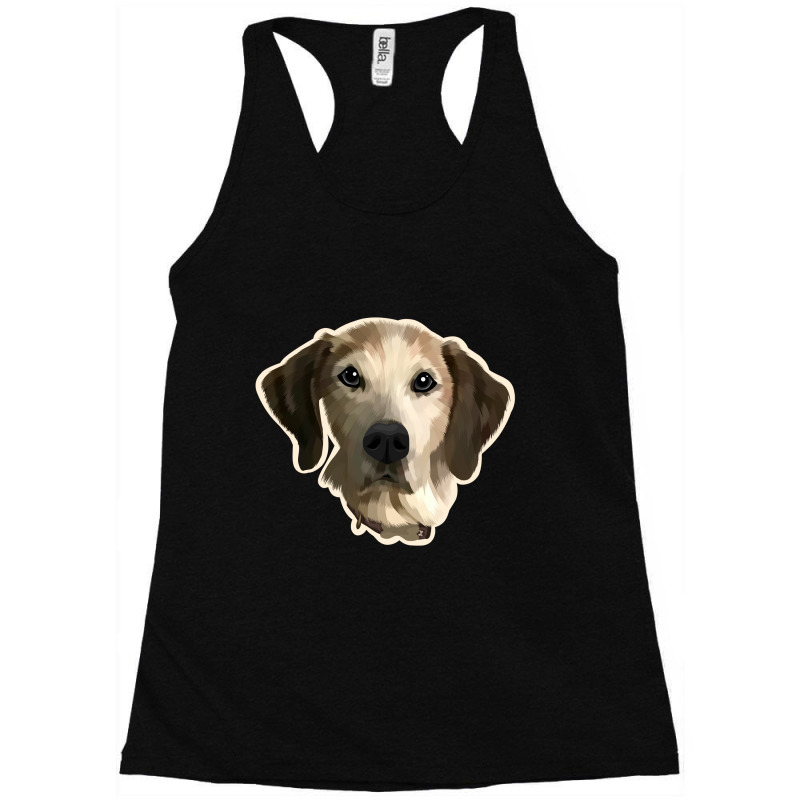 Dog Gawking Racerback Tank by mshel tyan | Artistshot