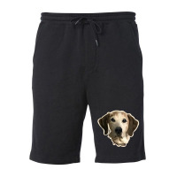 Dog Gawking Fleece Short | Artistshot