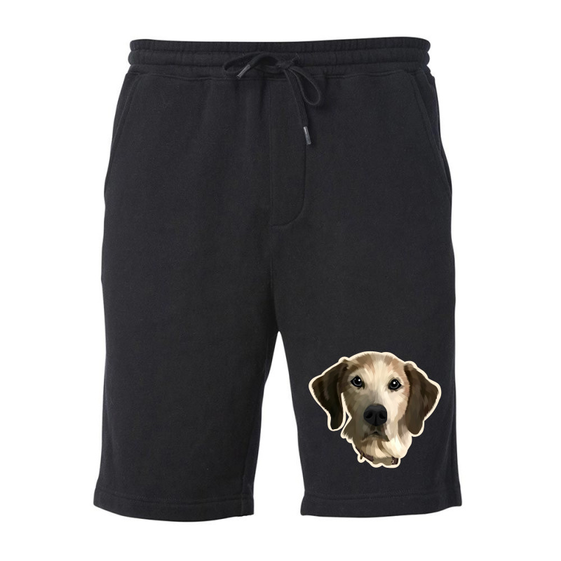 Dog Gawking Fleece Short by mshel tyan | Artistshot