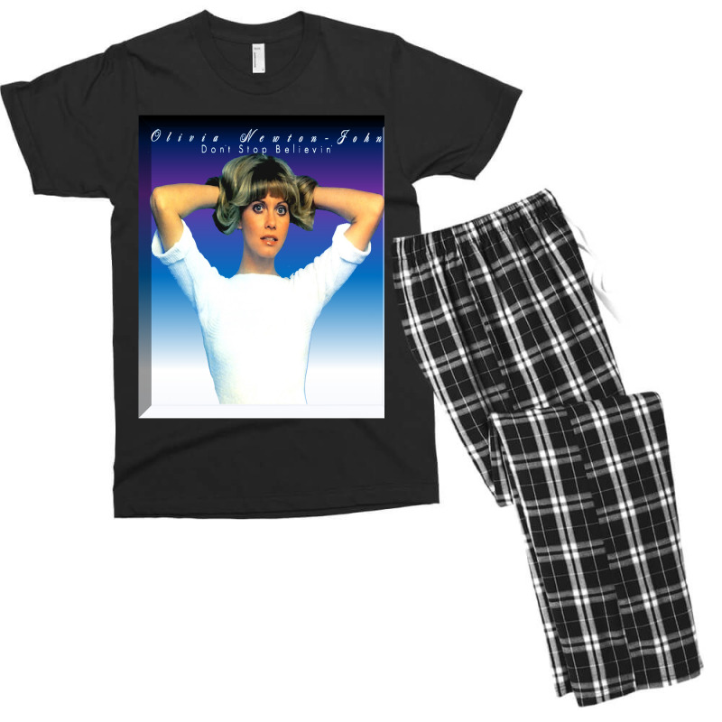 Olivia Newton- John - Dont Stop Believin Men's T-shirt Pajama Set | Artistshot