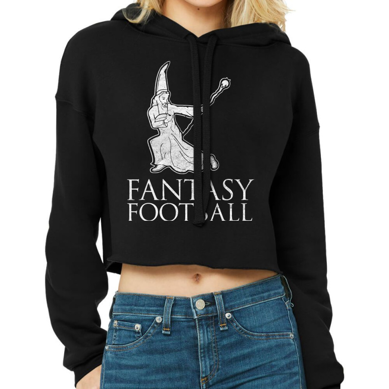 Fantasy Football Funny Wizard  Literal Translation Cropped Hoodie by CUSER3772 | Artistshot