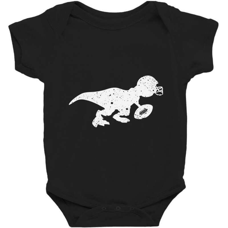 Dinosaurs Reptile Football Rugby Rugger Player Game Gift Baby Bodysuit by EricWade | Artistshot