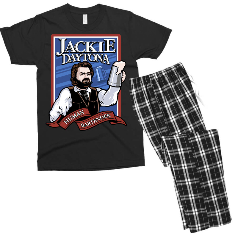 Jackie Daytona- Regular Human Bartender Men's T-shirt Pajama Set by poppyallen | Artistshot