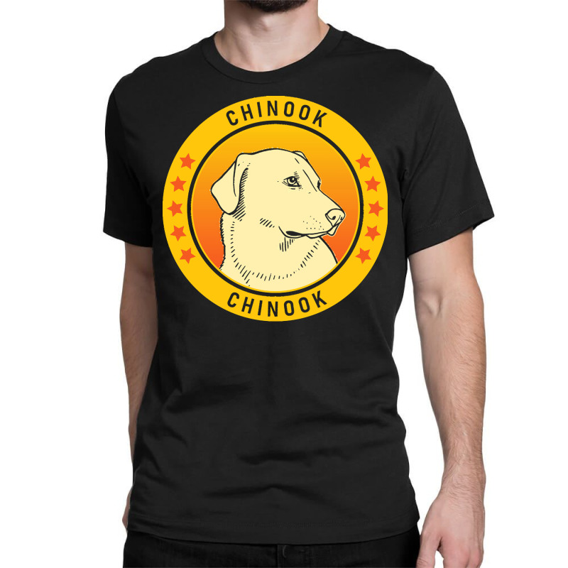 Chinook T  Shirt Chinook Dog Portrait T  Shirt Classic T-shirt | Artistshot