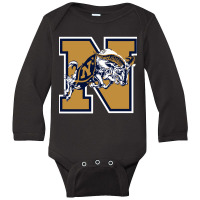 Us Naval Academy Athletic ,navi Long Sleeve Baby Bodysuit | Artistshot