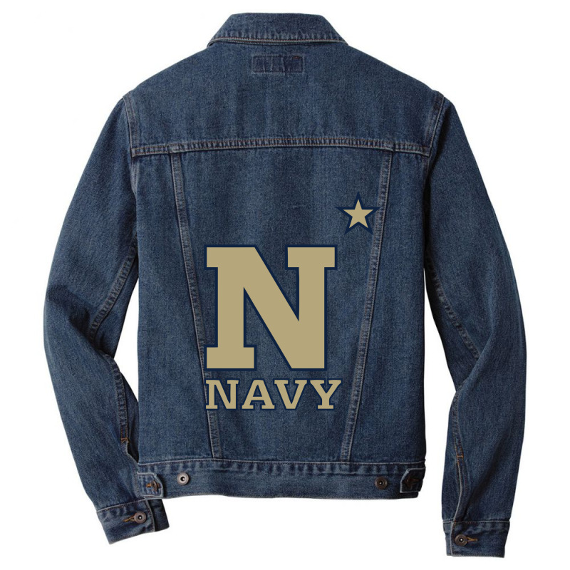 Us Naval Academy Athletic ,navi Men Denim Jacket by cm-arts | Artistshot