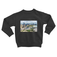 Soldier And Skyline Toddler Sweatshirt | Artistshot